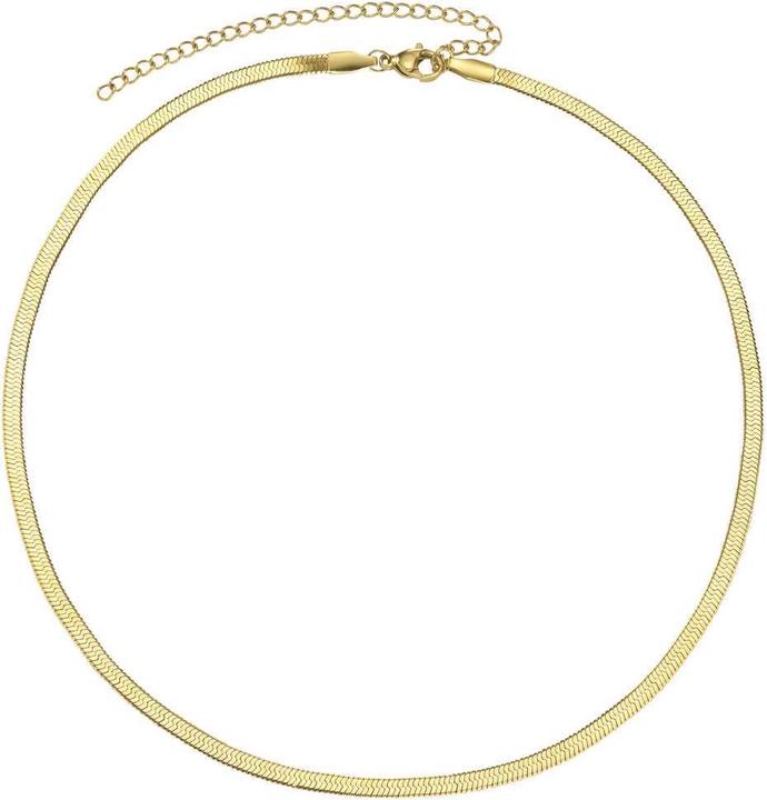 Immagine prodotto Bijouteria Catena (Acciaio inossidabile, Rivestimento in PVD (colore oro), 37 cm)