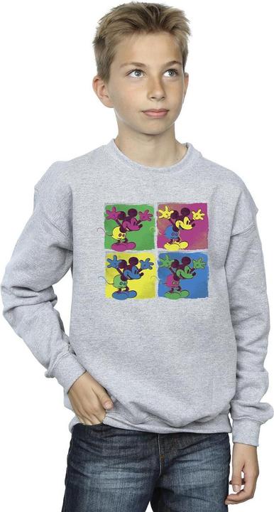 Actual product image Disney Boys Mickey Mouse Pop Art Sweatshirt (104)