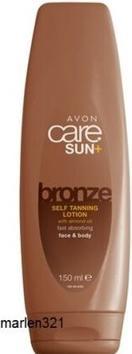 Avon Care Sun + ( Self Tann ing Lotion) 150 ml (Selbstbräunungsserum, 150 ml)