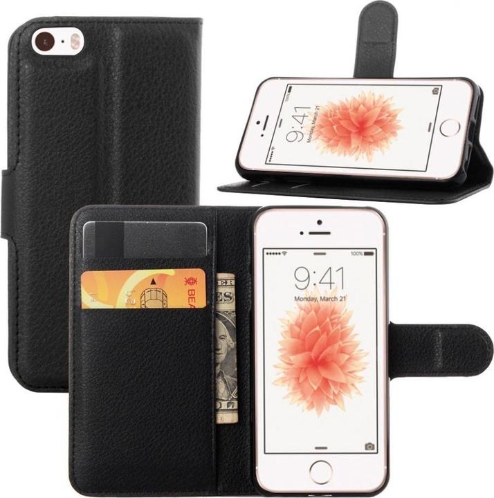 Produktbild Screenguard Apple iPhone 5/5S/SE Leather Guard Lederhülle (Apple iPhone 5, Apple iPhone 5s)