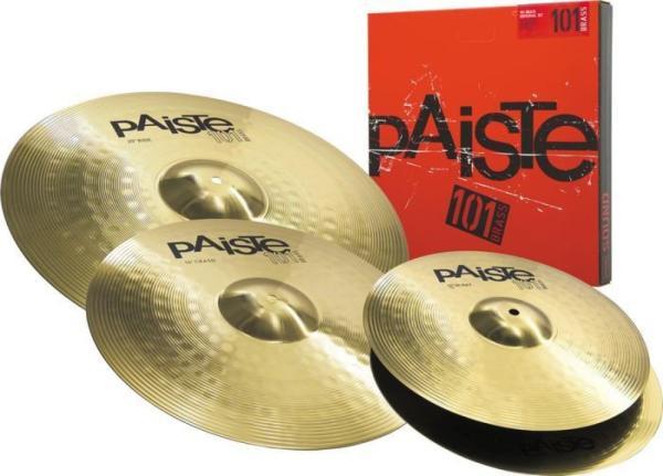 Paiste 101 Brass Universal Set 14-16-20 Beckenset (Becken)