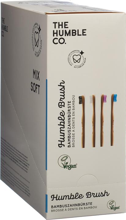 Actual product image The Humble Co. Humble Brush mix colour box adults 20 pieces (20 x)