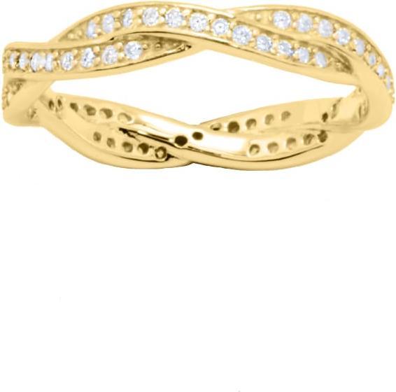 Candy Nova ring, 925 sterling silver, gold-plated
