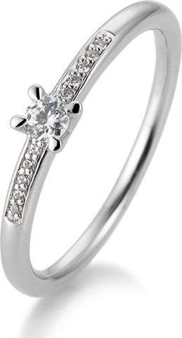 Produktbild Breuning Verlobungsring Pavé (48, 585/14 K Gold)