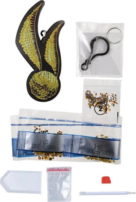 Produktbild Craft Buddy Der goldene Schnatz, Crystal Art Anhänger