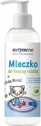 Actual product image MomMe MOMME Mother & Baby Natural Care Kicia Kocia mleczko do twarzy i ciała Zielone Jabłuszko 150ml (Body milk, 150 ml)