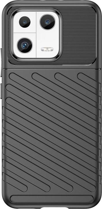 Produktbild Hurtel Thunder Case Hülle für Xiaomi 13 Silikon Armor Case schwarz (Xiaomi 13)