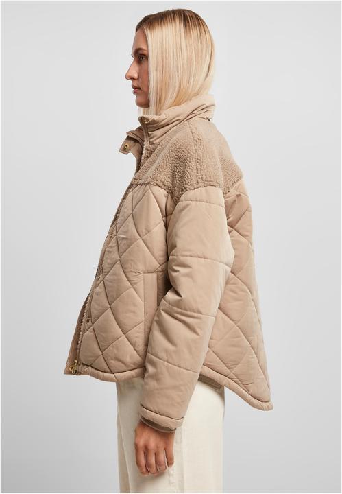 Actual product image Urban Classics Ladies Oversized Diamond Quilt Puffer Jacket (M)