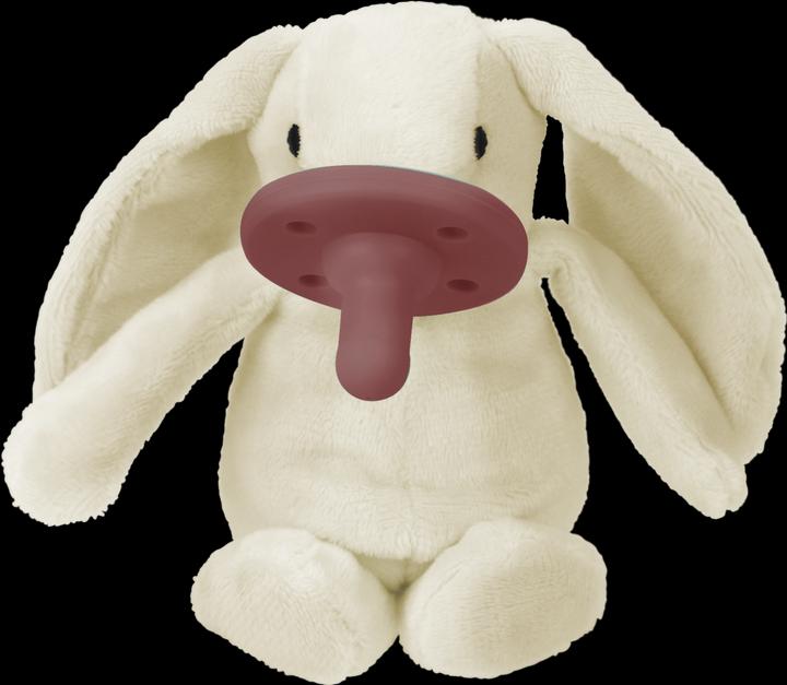 Produktbild Minikoioi SLEEP BUDDY Schlaf Kuscheltier mit Schnuller weisser Hase Lulu