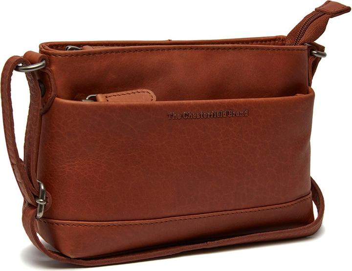 The Chesterfield Brand Salerno -olkalaukku, konjakki
