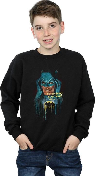 Produktbild Jungen Batman TVSerie Mind On My Money Sweatshirt (152, 158)