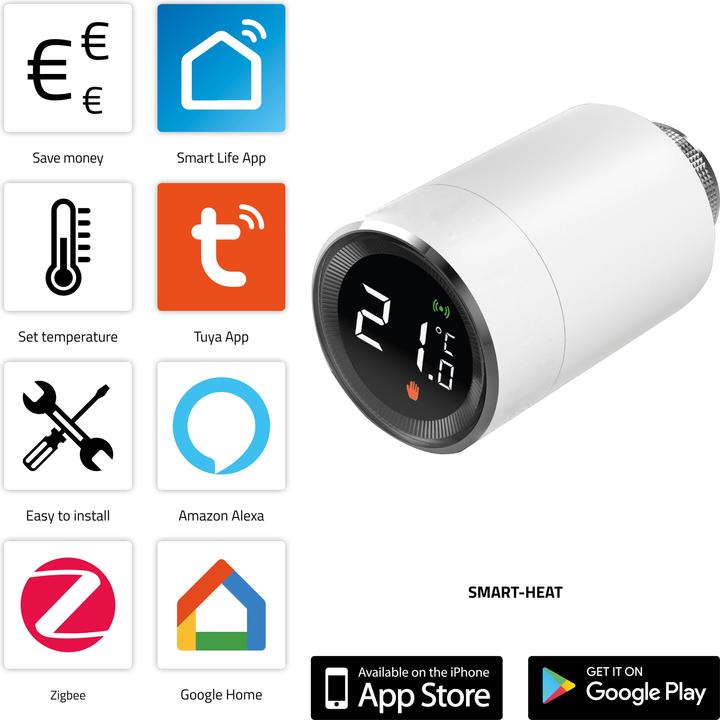 Actual product image Alecto Radiator thermostat