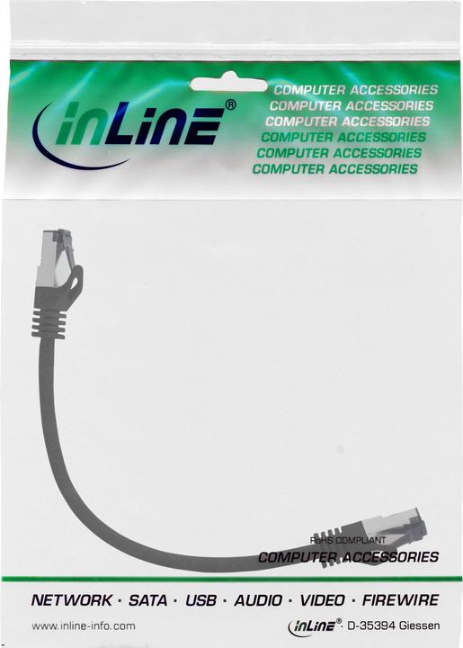 Actual product image InLine Patch cable (S/FTP, CAT8.1, 0.25 m)