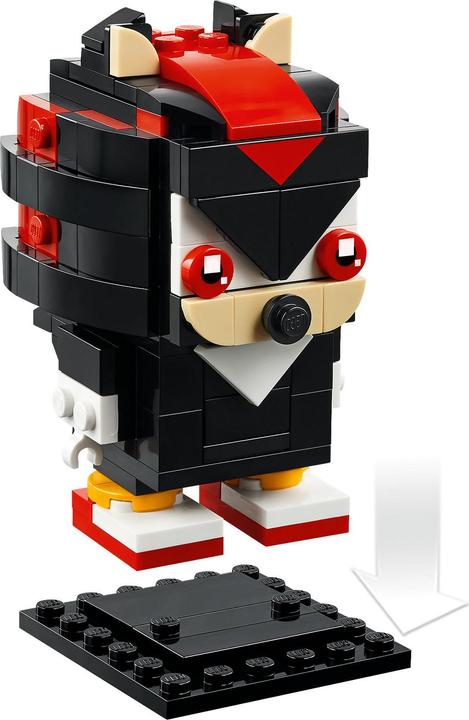 Actual product image LEGO BrickHeadz Sonic the Hedgehog Knuckles & Shadow (40672, LEGO Brickheadz)