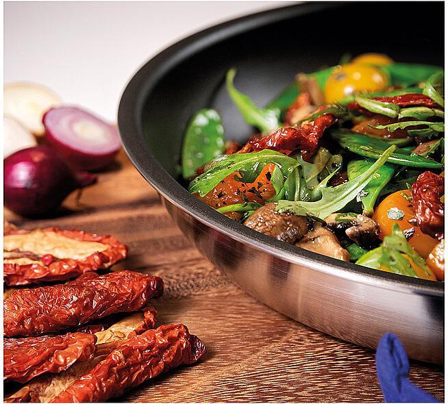 Actual product image Spring Vulcano Classic (20 cm, Frying pan, Stainless steel, Cast aluminium)