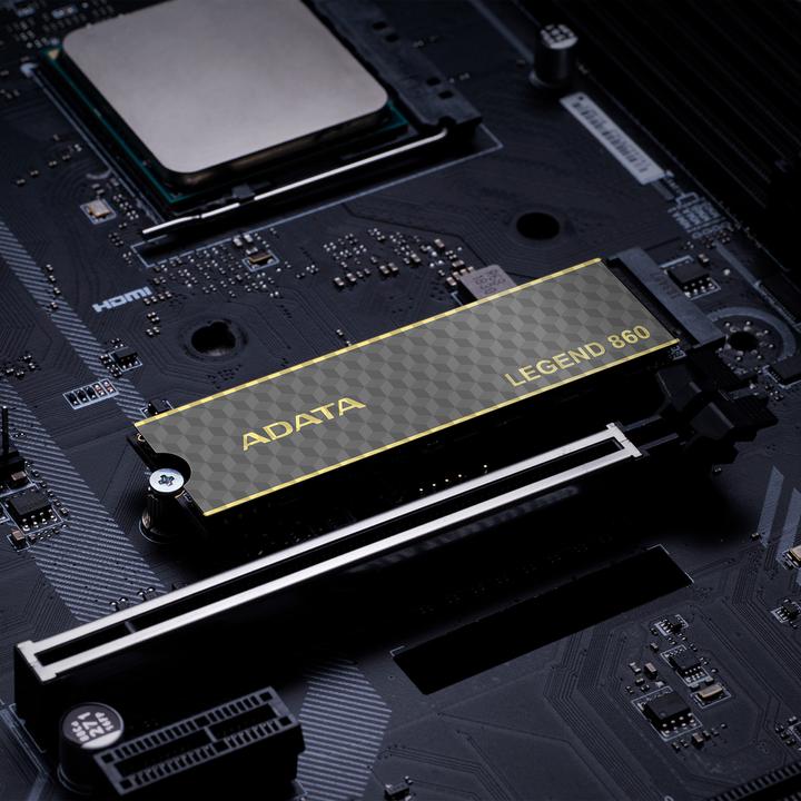 Actual product image Adata Dysk SSD LEGEND 860 1TB PCIe 4x4 6000/4000 MB/s M.2 (1000 GB, M.2 2280)