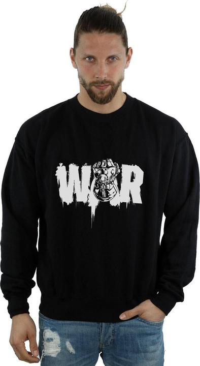 Actual product image Mens Avengers Infinity War Fist Sweatshirt (M)