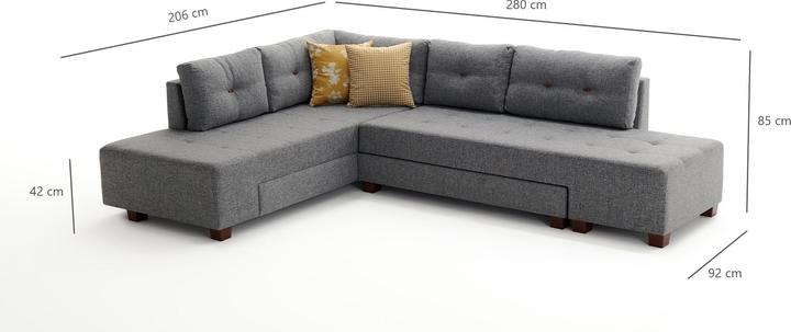 Immagine prodotto Atelier del Sofa Cali (Divano ad angolo)