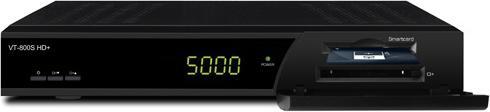 Actual product image Vantage VT-800S HD+, CI+ capable Full HD SAT receiver (DVB-S2, DVB-S)