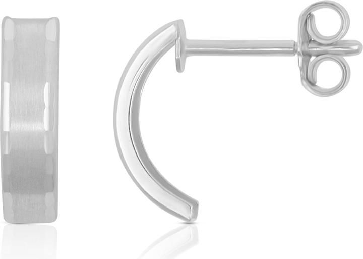 Muau Ohrstecker (750/18K Weissgold)