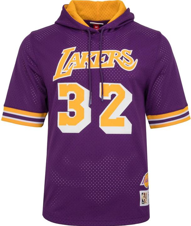 Produktbild Mitchell & Ness M&N Mesh Jersey Hoody Los Angeles Lakers Magic Johnson - L (L)