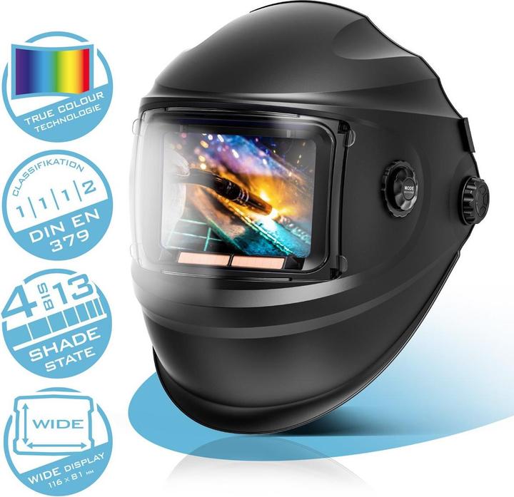 Actual product image Stahlwerk BOOSTER 3-in-1 automatic welding helmet Welding mask