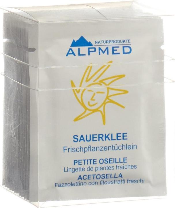 Actual product image Alpmed Fresh plant cloth wood sorrel (13 Piece)
