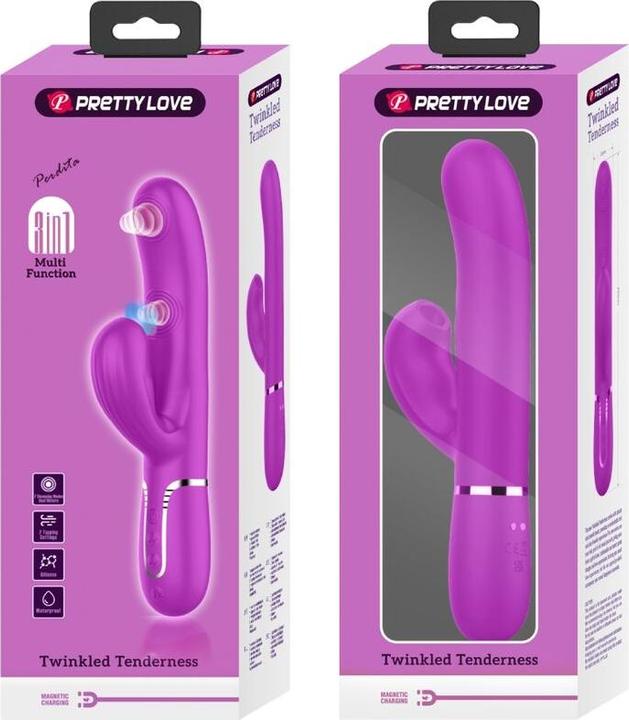Produktbild Pretty Love PERLITA MULTIFUNKTIONS-3-IN-1-G-SPOT-VIBRATOR VIOLETT