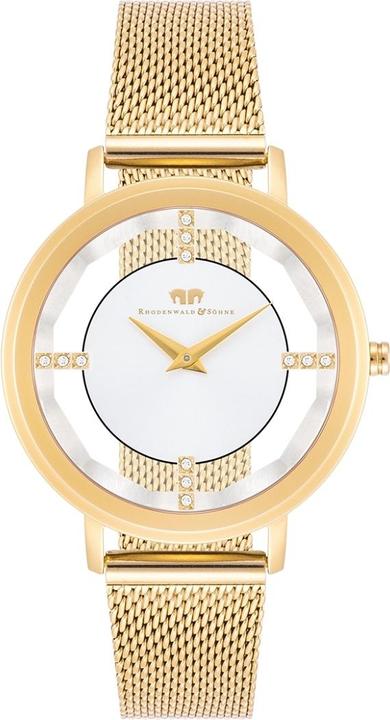 Image du produit Montre à quartz pour femme Lucrezia en acier inoxydable or jaune - 33686 (Montre analogique, 36 mm)