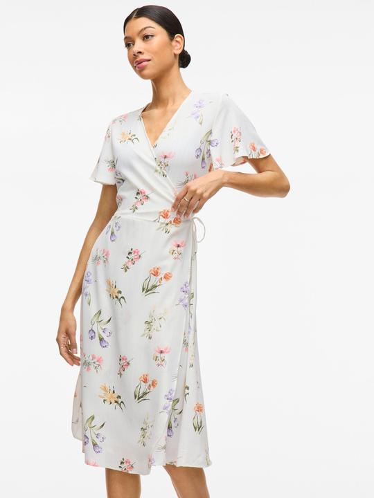 Image du produit Vila Kurzärmeliges Wickelkleid (38)