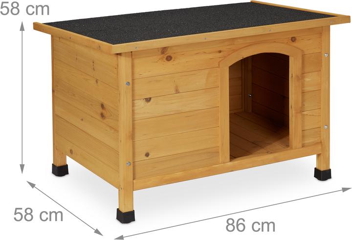 Actual product image Relaxdays Doghouse (Dog kennel)