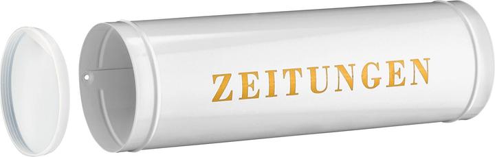 Image du produit Burg Wächter Porte-journaux 800 largeur 400 mm blanc acier