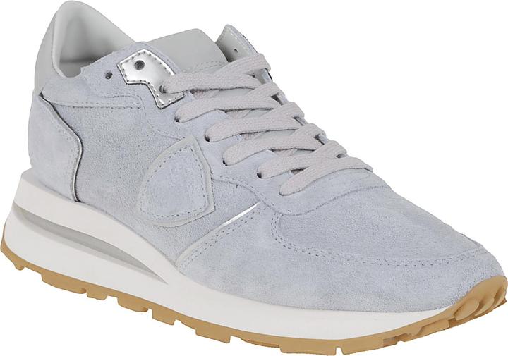 Produktbild Philippe Model sneakers tropez in camoscio colore grigio (40)