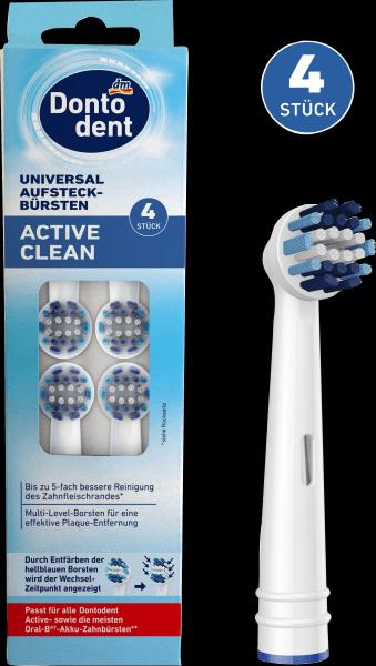 dm Dontodent Aufsteckbürsten Active Clean (4 x)