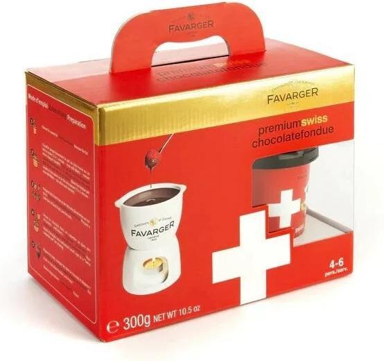 Image du produit Favarger HERITAGE Kit fondue au chocolat 300 g (1060 g)