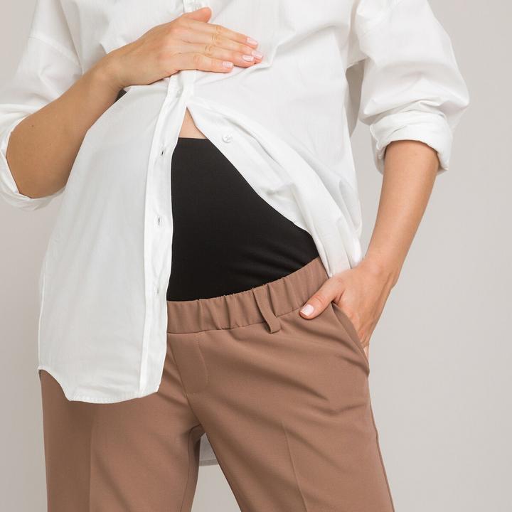 Immagine prodotto La Redoute Collections Pantaloni larghi premaman con inserto per pancia larga (36)