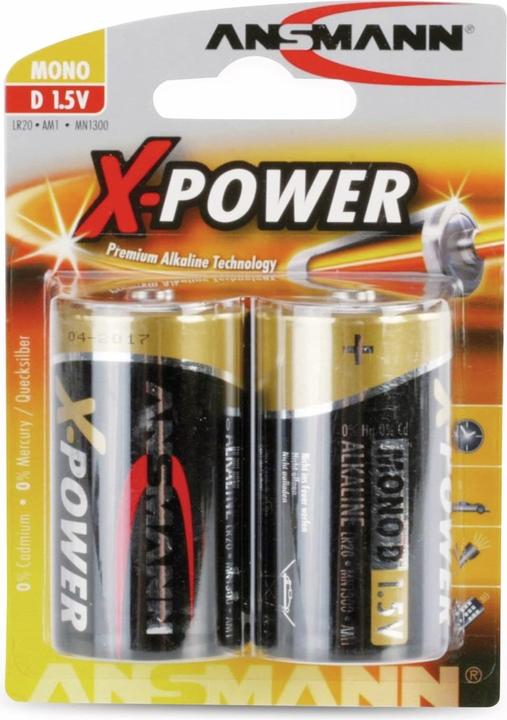 Immagine prodotto Ansmann X-Power (2 pz., D)