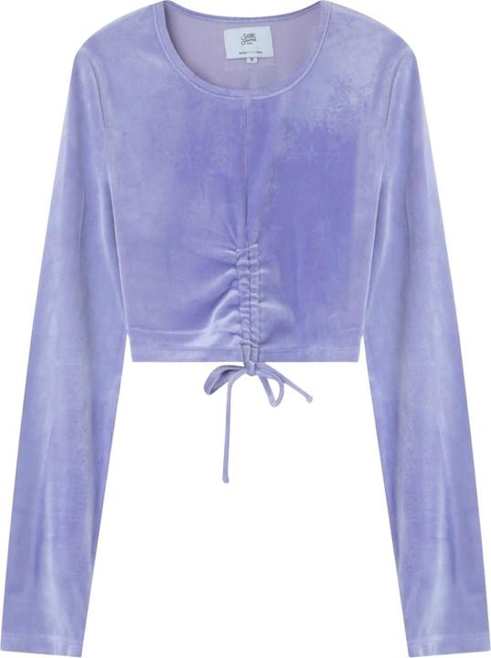 Sixth June crop top t-shirt cordon details (M)