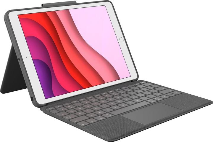 Logitech Combo Touch (DE, iPad 2019 (7th gene), iPad 2020 (8. Gen), iPad 2021 (9th Gen))