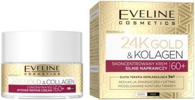 Immagine prodotto Eveline Cosmetici Oro 24K e Collagene Concentrato Forte Crema Riparatrice Giorno e Notte 60+ 50Ml (50 ml)
