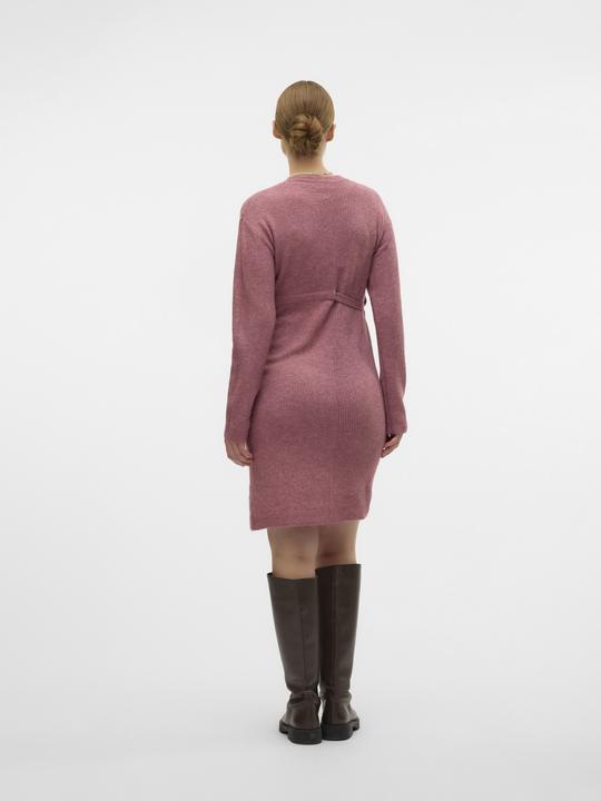 Actual product image Mamalicious Regular fit Round neck Ribbed cuffs Short dress Knitted dress (S)