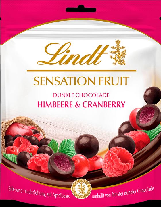 Lindt Sensation Fruit Dunkel Himbeere & Cranberry (150 g)