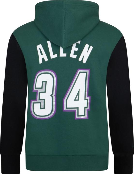 Produktbild Mitchell & Ness M&N Fleece NBA Hoody - Milwaukee Bucks Ray Allen - L (L)