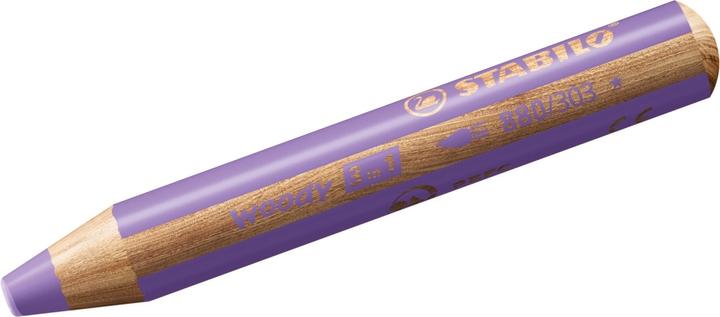 Image du produit STABILO woody 3 en 1 crayon de couleur (Lilas pastel, 1 x)