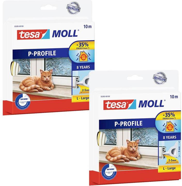 Immagine prodotto tesa tesamoll Guarnizione per finestre con profilo a P CLASSIC, guarnizione in gomma per l'isolamento
