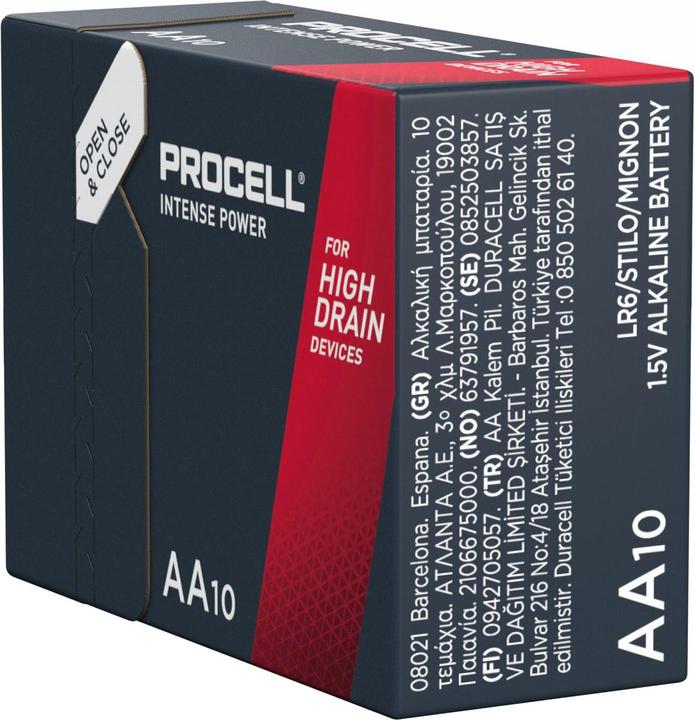 Actual product image Duracell Procell Intense Power (10 pcs., AA, 3112 mAh)