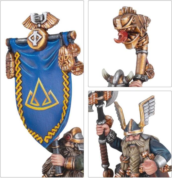 Immagine prodotto Games Workshop Warhammer ToW - La Montagna dei Nani ospita i guerrieri nani (Materiale sintetico)