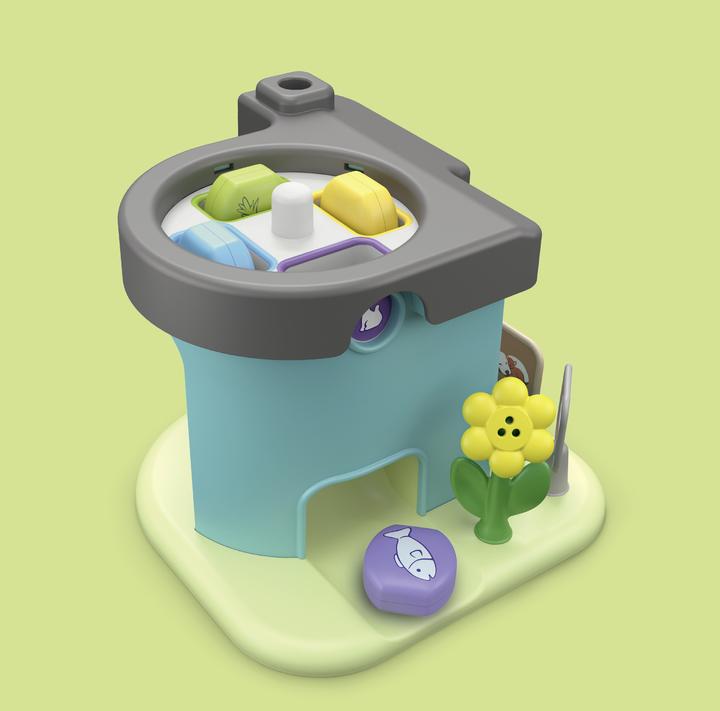 Image du produit Playmobil 71136 1.2.3 : Pension pour animaux avec distributeur de nourriture (71136, Playmobil 1.2.3)