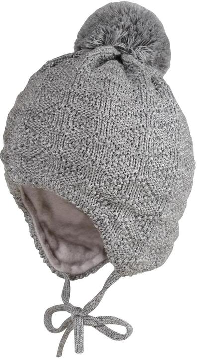 Produktbild Maximo Wintermütze Pompon graumeliert Gr. 47 (47)
