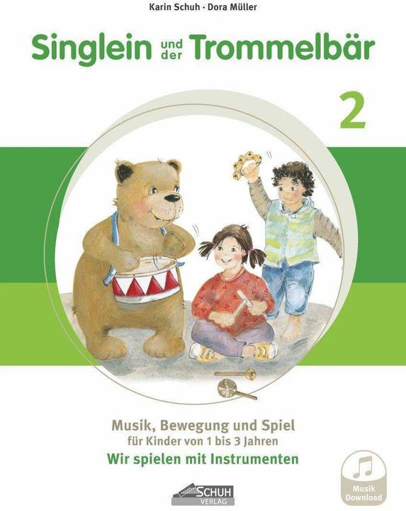 Actual product image Singlein und der Trommelbär - Band 2 (inkl. Musik-Download) (German, Karin Shoe, Sissi Katefidis, Martin Shoe, Dora Müller, 2023)
